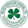 Archie Donoughe Sanding