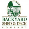 Backyard Shed & Deck
