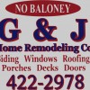 G & J Home Remodeling