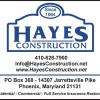 Hayes Construction