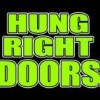 Hung Right Doors