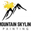 Mountain Skyline Painting