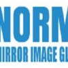 Norm's Mirror Image Glass