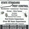 State Standard Pest Control