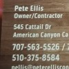 Peter Ellis DBA Ellis Brothers Construction