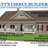 Pickett's Choice Home Improvements
