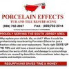 Porcelain Effects Tub & Tile Resurfacing