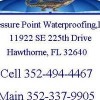 Pressure Point Water Proofing