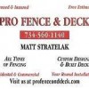 Pro Fence & Deck