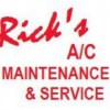 Rick's A C Maintenance & Service