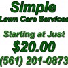 Simple Lawn Care Services