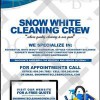 Snow White Cleaning Crew
