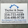 Taylor & Sons Roofing & Construction