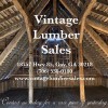 Vintage Lumber Sales