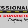 Professional Paving & Concrete