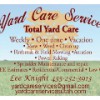 Yard Care Services