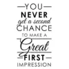 First Impressions Awning