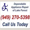 Dependable Appliance Repair Of Lake Forest