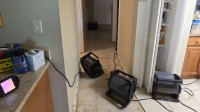 Pipe Burst Flood Cleanup