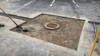 Parking Lot Catch Basin Repair in Traverse City, MI | Drain Repair