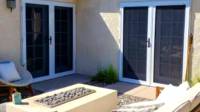 Security screen doors